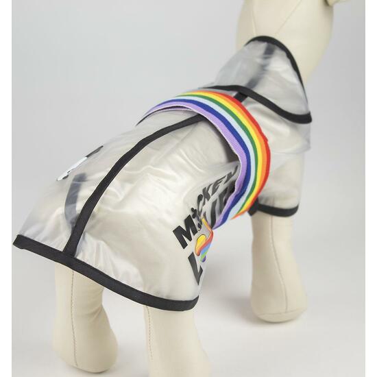 IMPERMEABLE AJUSTABLE PARA PERRO S DISNEY PRIDE BLACK image 5