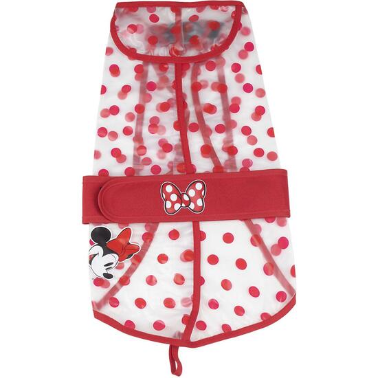 IMPERMEABLE AJUSTABLE PARA PERRO M MINNIE RED image 1
