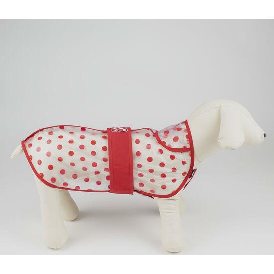 IMPERMEABLE AJUSTABLE PARA PERRO M MINNIE RED image 3