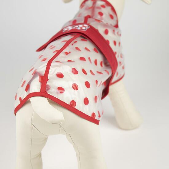 IMPERMEABLE AJUSTABLE PARA PERRO M MINNIE RED image 4