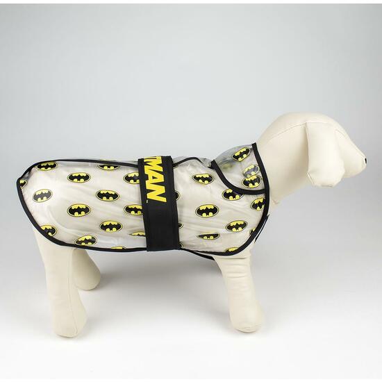 IMPERMEABLE AJUSTABLE PARA PERRO S BATMAN BLACK image 3