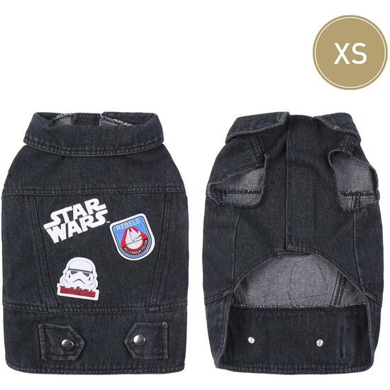 CHAQUETA VAQUERA PARA PERROS XS STAR WARS GRAY image 0