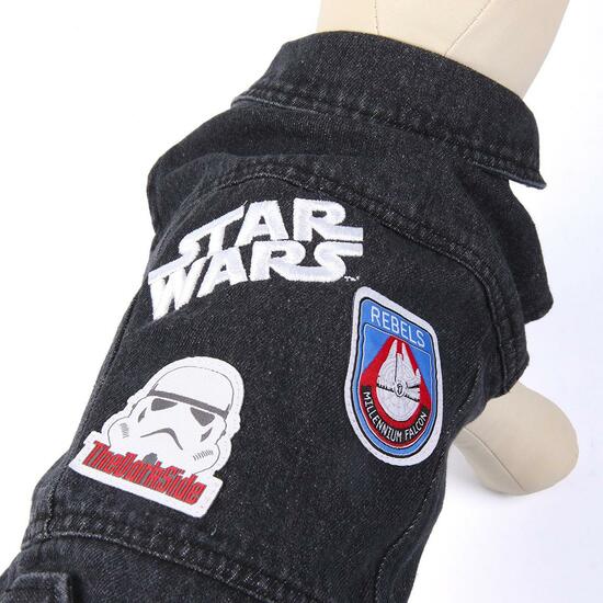 CHAQUETA VAQUERA PARA PERROS XS STAR WARS GRAY image 4