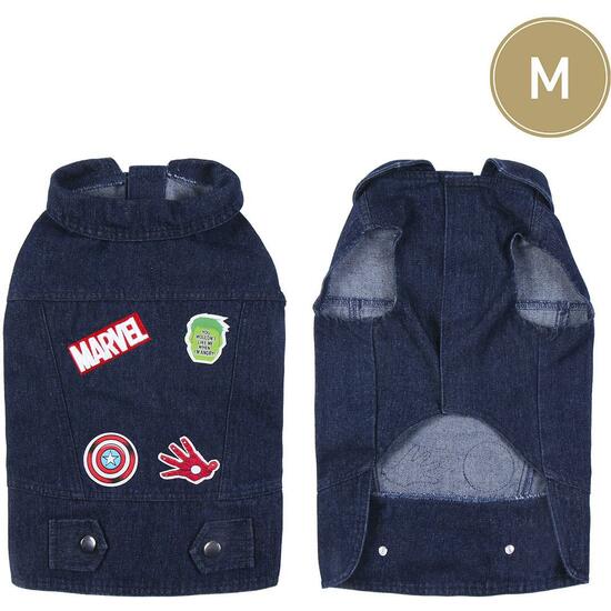 CHAQUETA VAQUERA PARA PERROS M MARVEL BLUE image 0