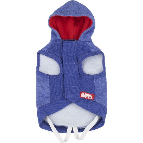 SUDADERA PARA PERRO XS MARVEL BLUE image 2