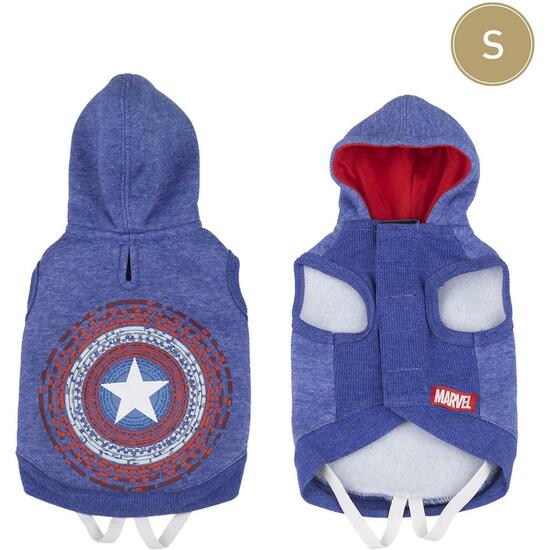 SUDADERA PARA PERRO S MARVEL BLUE image 0