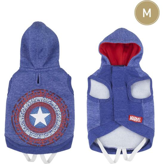 SUDADERA PARA PERRO M MARVEL BLUE image 0