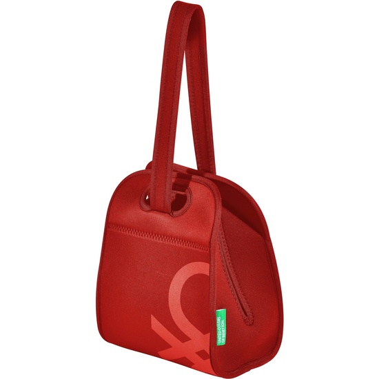 BOLSA ALMUERZO 22.5X14X27CM NEOPRENO ROJO RAINBOW BE image 1