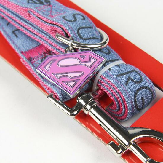 CORREA PARA PERROS S SUPERMAN PINK image 2