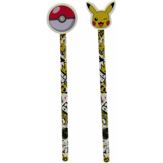 EXPOSITOR LAPIZ CON GOMA POKEMON PIKACHU SURTIDO image 0