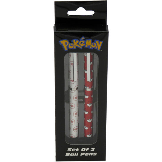 PACK 48 BLISTERS 2 BOLIGRAFOS POKEBALL POKEMON image 0