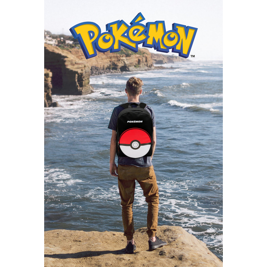 MOCHILA POKEBALL POKEMON ADAPTABLE 42CM image 6