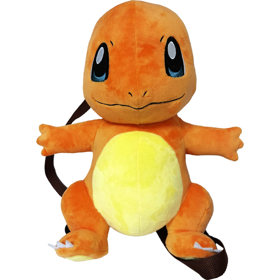 MOCHILA PELUCHE CHARMANDER POKEMON 36CM image 0