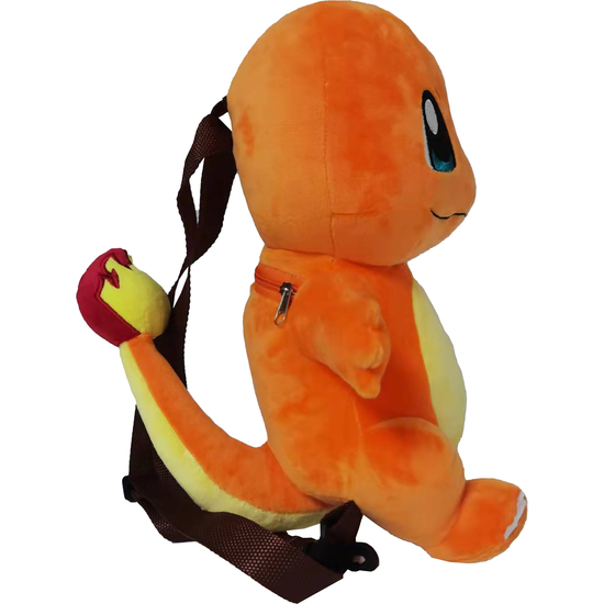 MOCHILA PELUCHE CHARMANDER POKEMON 36CM image 1