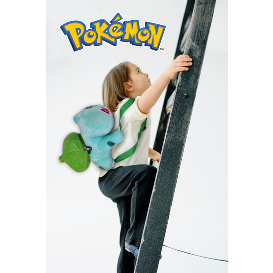 MOCHILA PELUCHE BULBASUR POKEMON 36CM image 6
