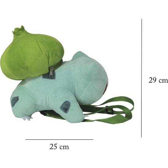 MOCHILA PELUCHE BULBASUR POKEMON 36CM image 8
