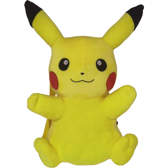 MOCHILA PELUCHE PIKACHU POKEMON 36CM image 0