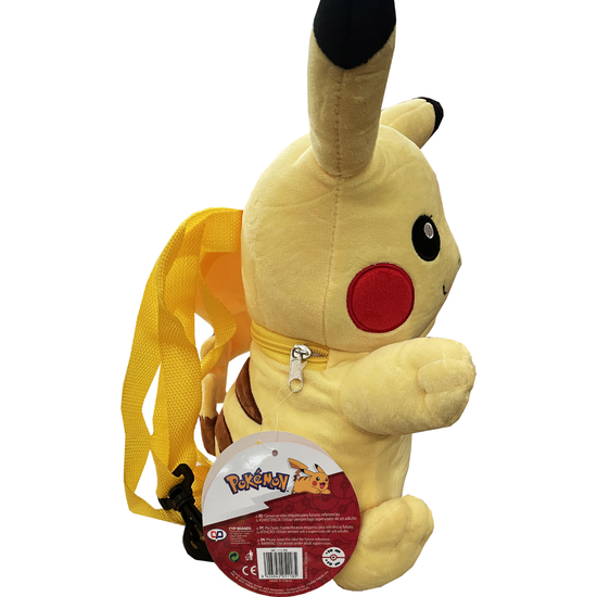 MOCHILA PELUCHE PIKACHU POKEMON 36CM image 7