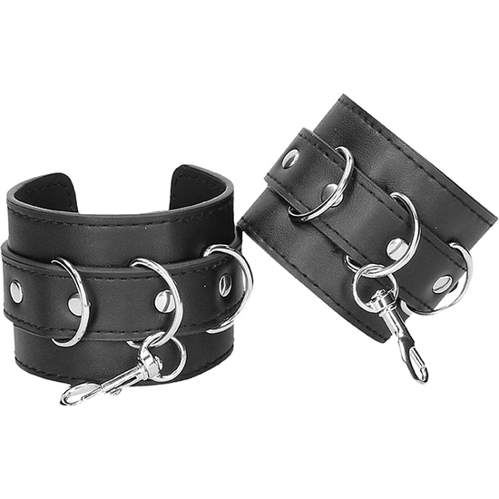 BONDED LEATHER HOGTIE WITH HAND AND ANKLE CUFFS image 6