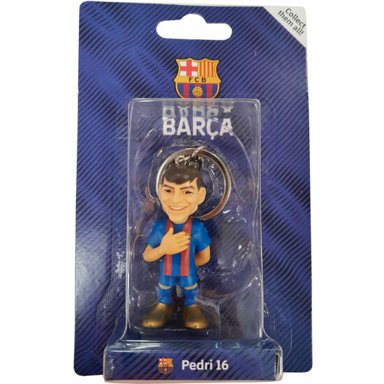 LLAVERO FIGURA MINIX PEDRI FC BARCELONA 7CM image 1