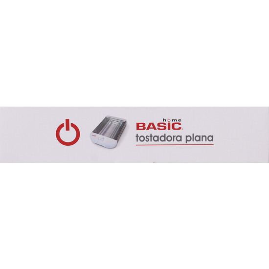TOSTADORA PLANA 560W BASIC HOME image 3