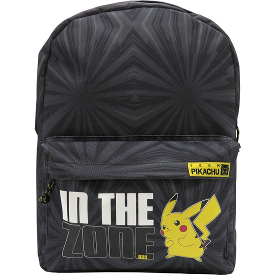 MOCHILA PIKACHU POKEMON ADAPTABLE 40CM image 0