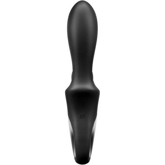 SATISFYER HEAT CLIMAX + WARMING ANAL VIBRATOR - BLACK image 3