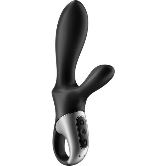 SATISFYER HEAT CLIMAX + WARMING ANAL VIBRATOR - BLACK image 4