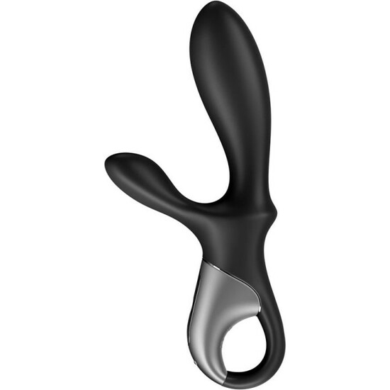 SATISFYER HEAT CLIMAX + WARMING ANAL VIBRATOR - BLACK image 6