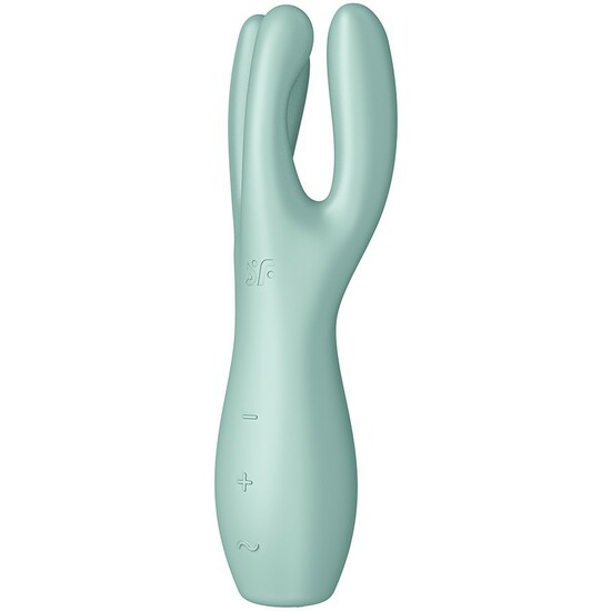 SATISFYER THREESOME 3 LAY-ON VIBRATOR - GREEN image 2