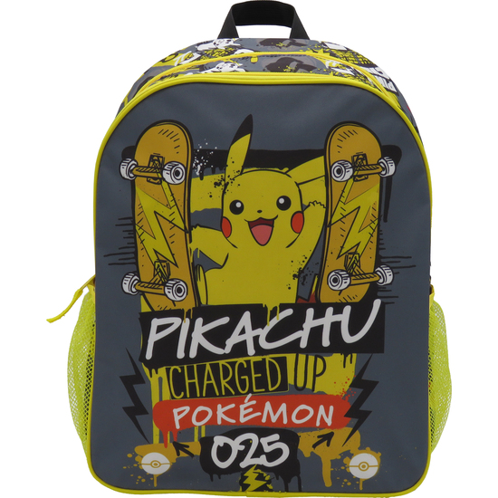 MOCHILA PIKACHU POKEMON ADAPTABLE 41CM image 0