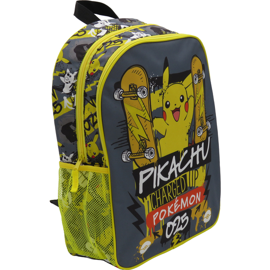 MOCHILA PIKACHU POKEMON ADAPTABLE 41CM image 1