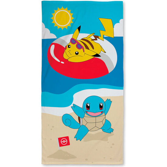 TOALLA SUMMER POKEMON ALGODON image 0