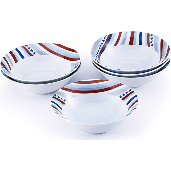 SET DE 6 BOLS DE PORCELANA STARLINE RB image 0