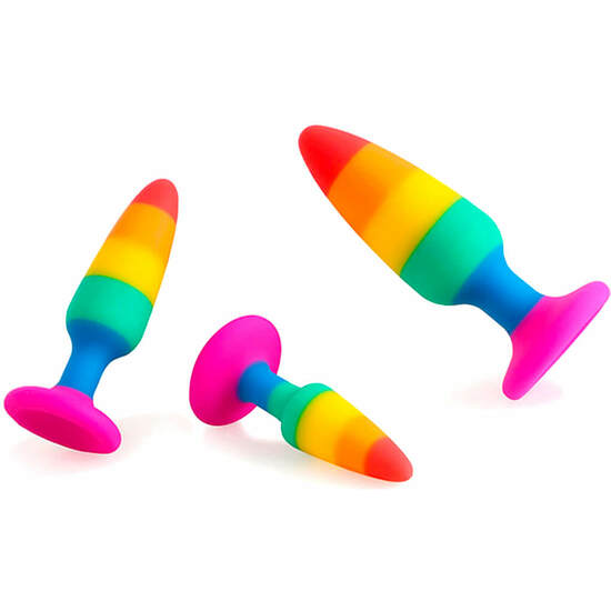 WOOOMY HIPERLOO SILICONE RAINBOW PLUG L image 4