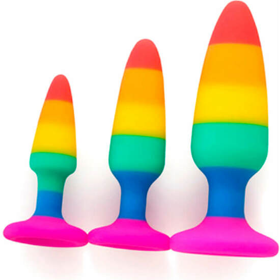 WOOOMY HIPERLOO SILICONE RAINBOW PLUG L image 5