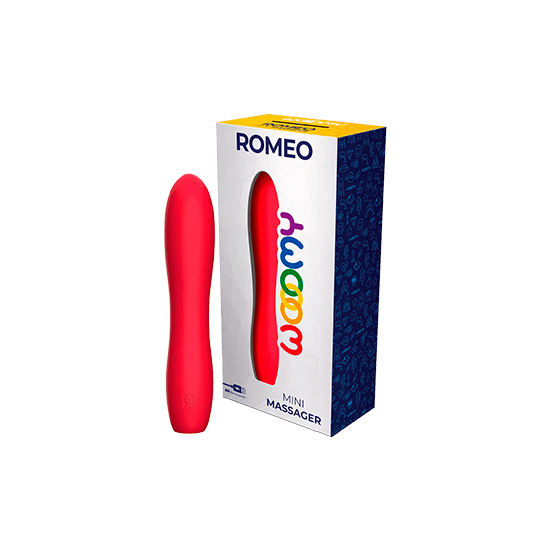 WOOOMY ROMEO VIBRATOR RED image 0