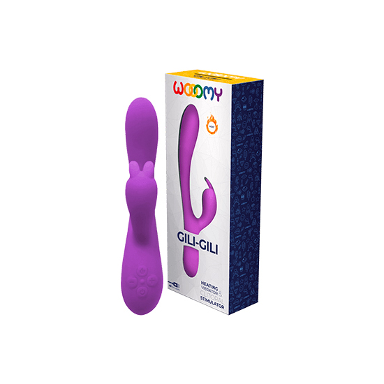 WOOOMY GILI-GILI VIBRATOR WITH HEAT PURPLE image 0