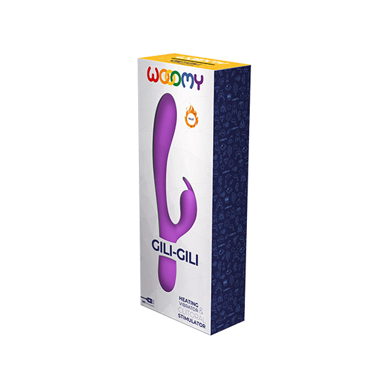 WOOOMY GILI-GILI VIBRATOR WITH HEAT PURPLE image 4