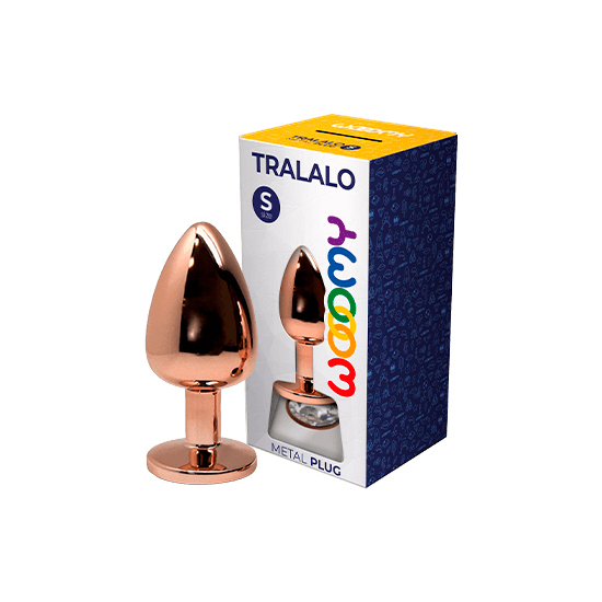 WOOOMY TRALALO ROSE GOLD METAL PLUG WHITE S image 0