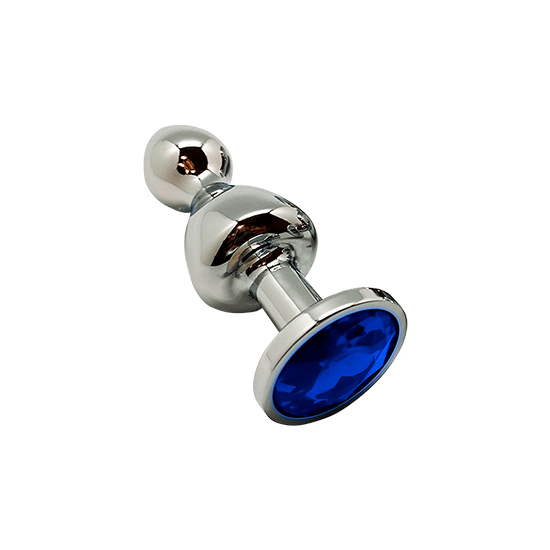 WOOOMY LOLLYPOP DOUBLE BALL METAL PLUG BLUE L image 2