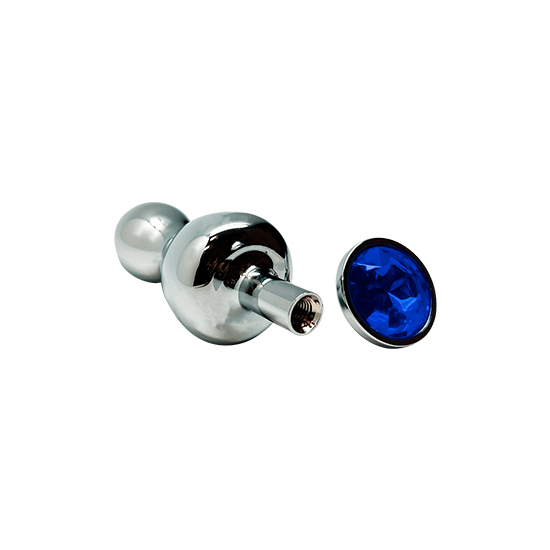 WOOOMY LOLLYPOP DOUBLE BALL METAL PLUG BLUE L image 3