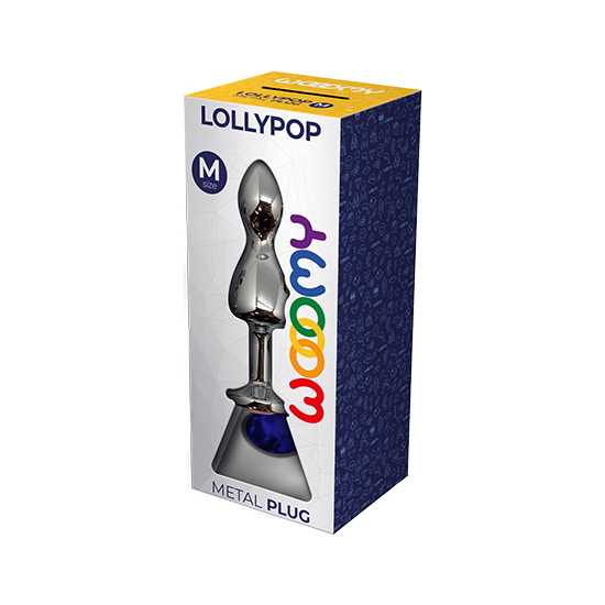 WOOOMY LOLLYPOP DOUBLE BALL METAL PLUG BLUE M image 4