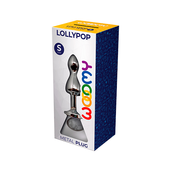 WOOOMY LOLLYPOP DOUBLE BALL METAL PLUG WHITE S image 4