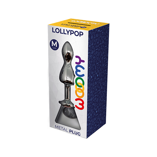 WOOOMY LOLLYPOP DOUBLE BALL METAL PLUG WHITE M image 4