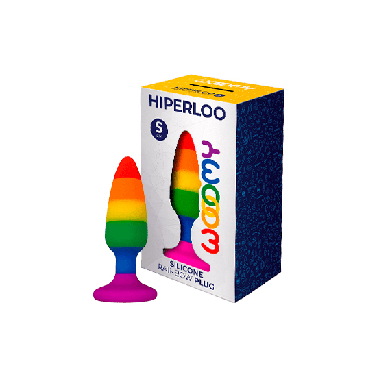 WOOOMY HIPERLOO SILICONE RAINBOW PLUG S image 0