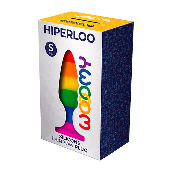 WOOOMY HIPERLOO SILICONE RAINBOW PLUG S image 3