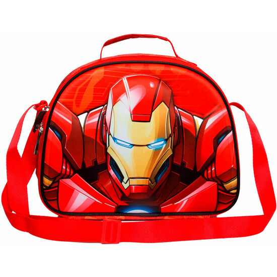 BOLSA PORTAMERIENDAS 3D STARK IRON MAN MARVEL image 0