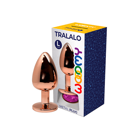 WOOOMY TRALALO ROSE GOLD METAL PLUG MAGENTA L image 0