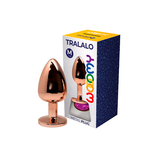 WOOOMY TRALALO ROSE GOLD METAL PLUG MAGENTA M image 0